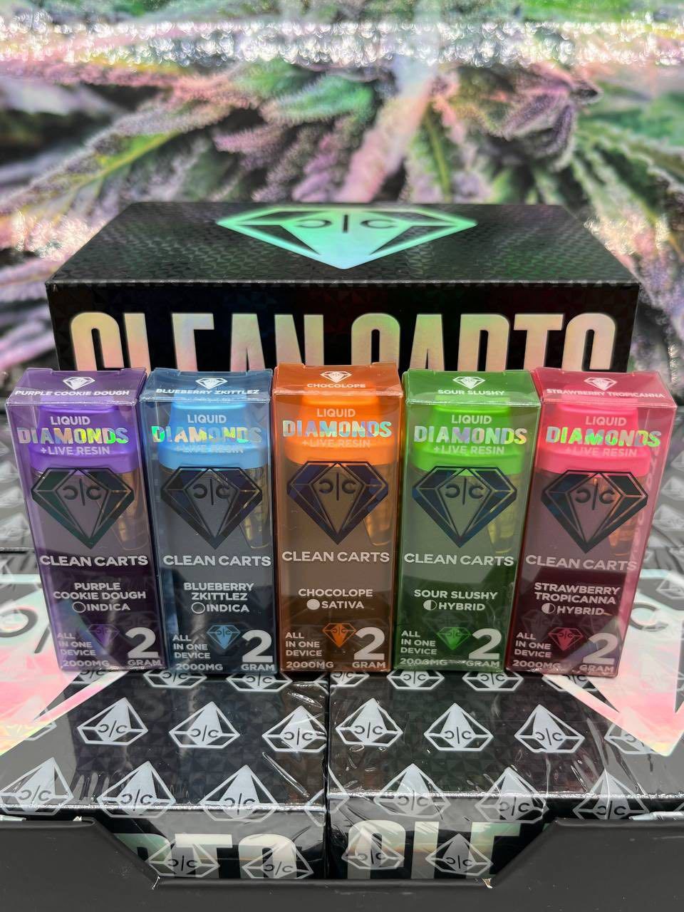 Clean Carts Disposable 2g