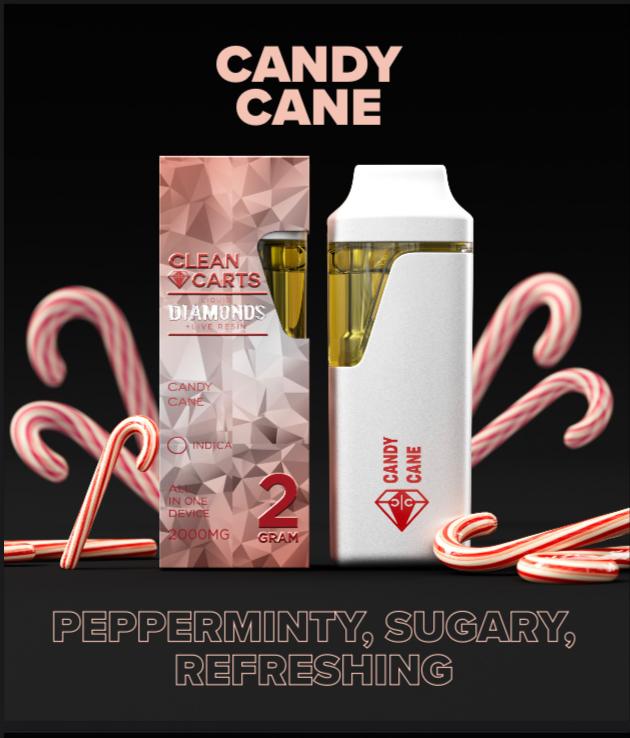 Clean Carts Candy Cane