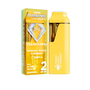 Clean Carts Banana Punch Sherbert