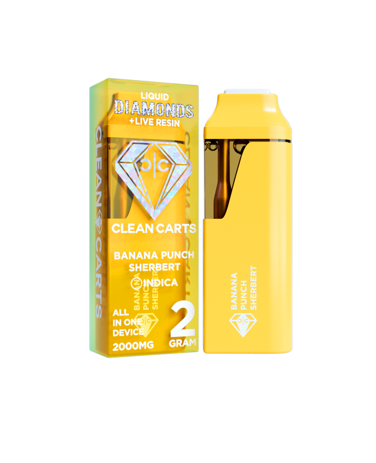 Clean Carts Banana Punch Sherbert