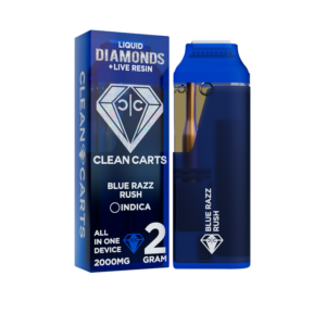Clean Carts Blue Razz Rush