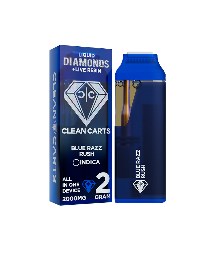 Clean Carts Blue Razz Rush