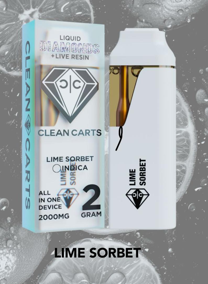 Clean Carts Lime Sorbet