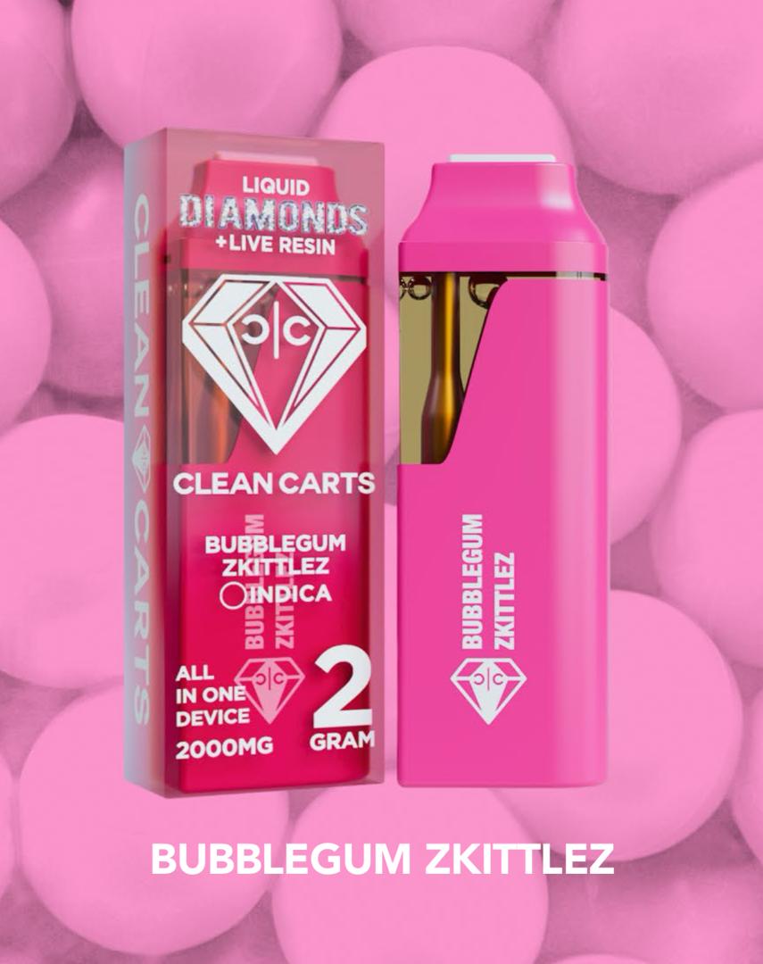 Clean Carts Bubblegum Zkittlez