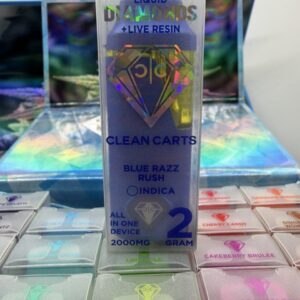 Cleans Blue Razz Rush